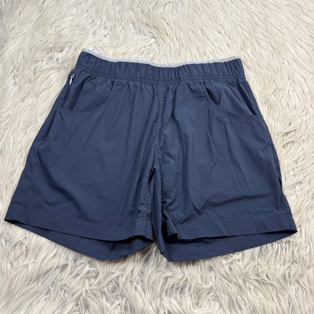 Macpac Women's S (10) Navy Athletic Shorts Hiking Granola Girl Outdoorsy